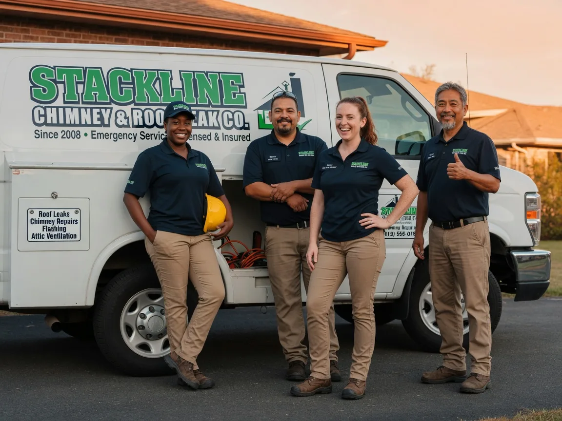 Chimney flashing repair company in Scotia, NE